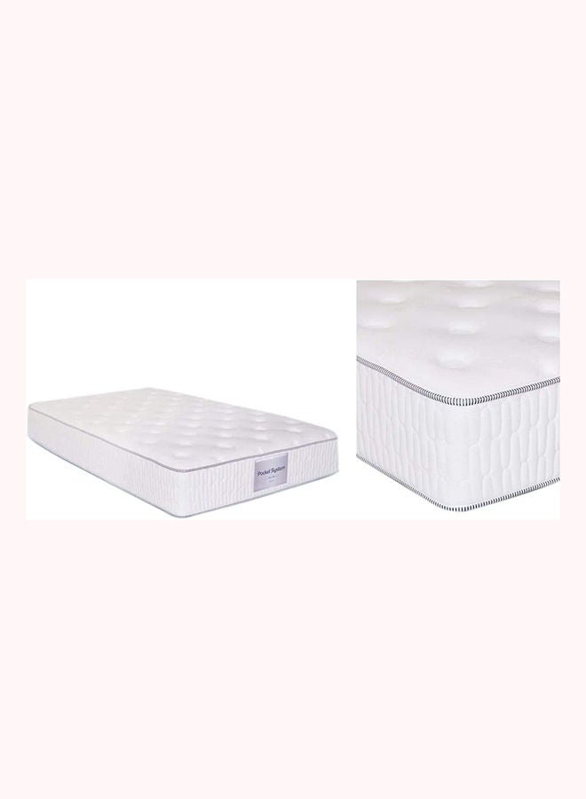 Galaxy Design Luxurious Layer And Pocket System Innerspring Mattress White Single Size 200x120x29 cm 7 Year Full Warranty - Image 2