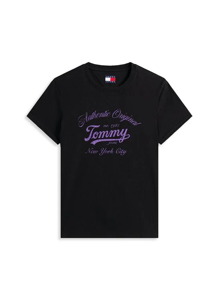 TOMMY JEANS Graphic Crew Neck T-Shirt