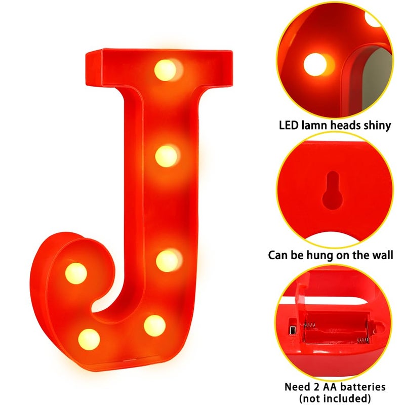 Ximishop Christmas Decore-Christmas Decorations Indoor-3 LED MARQUEEE LIGHT UP LETTERS SCIP JOY ARVISE LIGHTS FOR XMAS Home Kitchen Fireplace Tabletop Party Decoration - Image 2