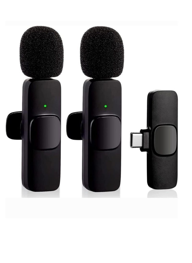 K9 Dual Wireless Microphone For iPhone  And Type-C And PC Devices Professional Microphone For Mobile Phone Live Broadcast - Image 3