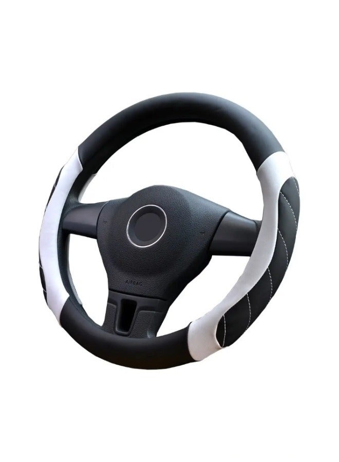 Car Steering Wheel Protective Cover, Durable Breathable, Steering Cover, Soft Comfortable Anti-slip Cover, Universal Steering Wheel Accessories, One Size Fits Most Vehicles - Image 1