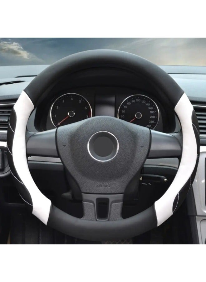 Car Steering Wheel Protective Cover, Durable Breathable, Steering Cover, Soft Comfortable Anti-slip Cover, Universal Steering Wheel Accessories, One Size Fits Most Vehicles - Image 2