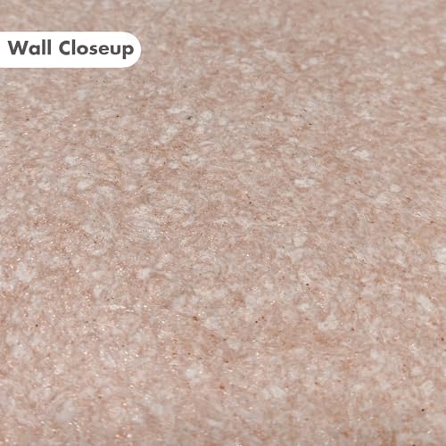 ALOXE Liquid Wallpaper for Walls Décor (1kg) | Easy to Apply Plant Based Eco Friendly Wall Decor with 55sqft Coverage| New Age Seam Less Finish Decorative Wall Covering (Relief-A-017-Shiny Brown) - Image 4