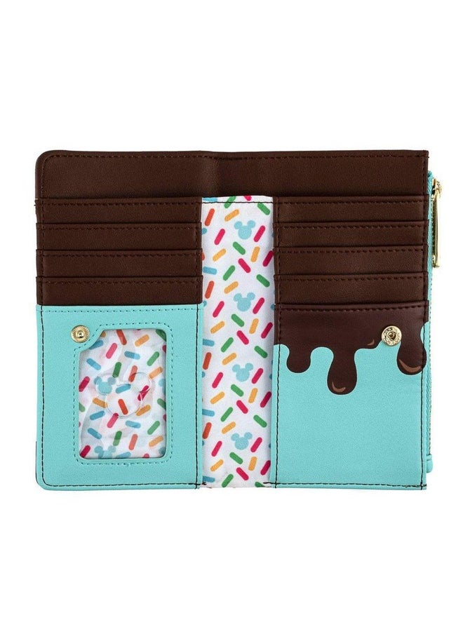 Loungefly - Disney Mickey And Minnie Mouse Sweets Flap Wallet - Image 1