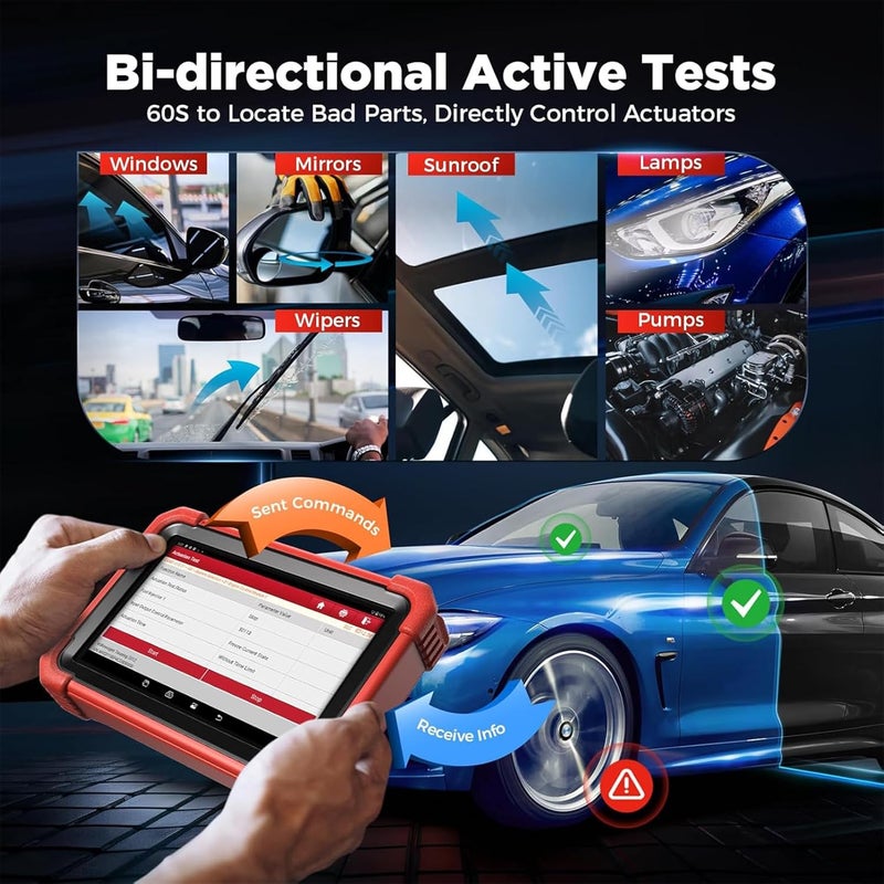 LAUNCH CRP919X BT Bidirectional Scanner Full System ECU Coding CANFD DoIP - Image 4