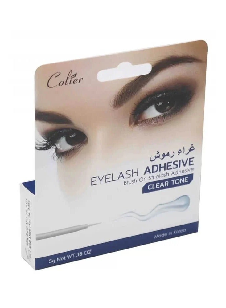 LOOX BEAUTY CARE SYSTEM Clear Eyelash Adhesive with a Brush 5g - Image 3