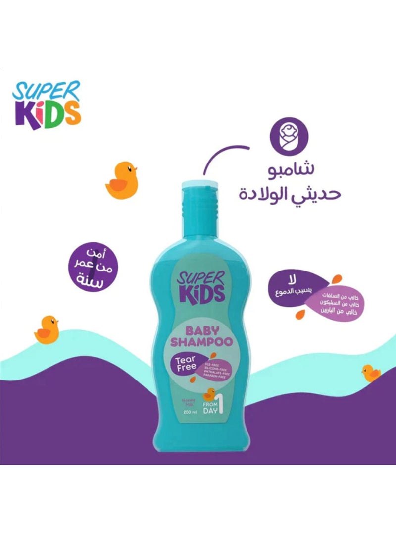 سوبر كيدز شامبو سوبر كيدز للأطفال 200 مل  - Image 2