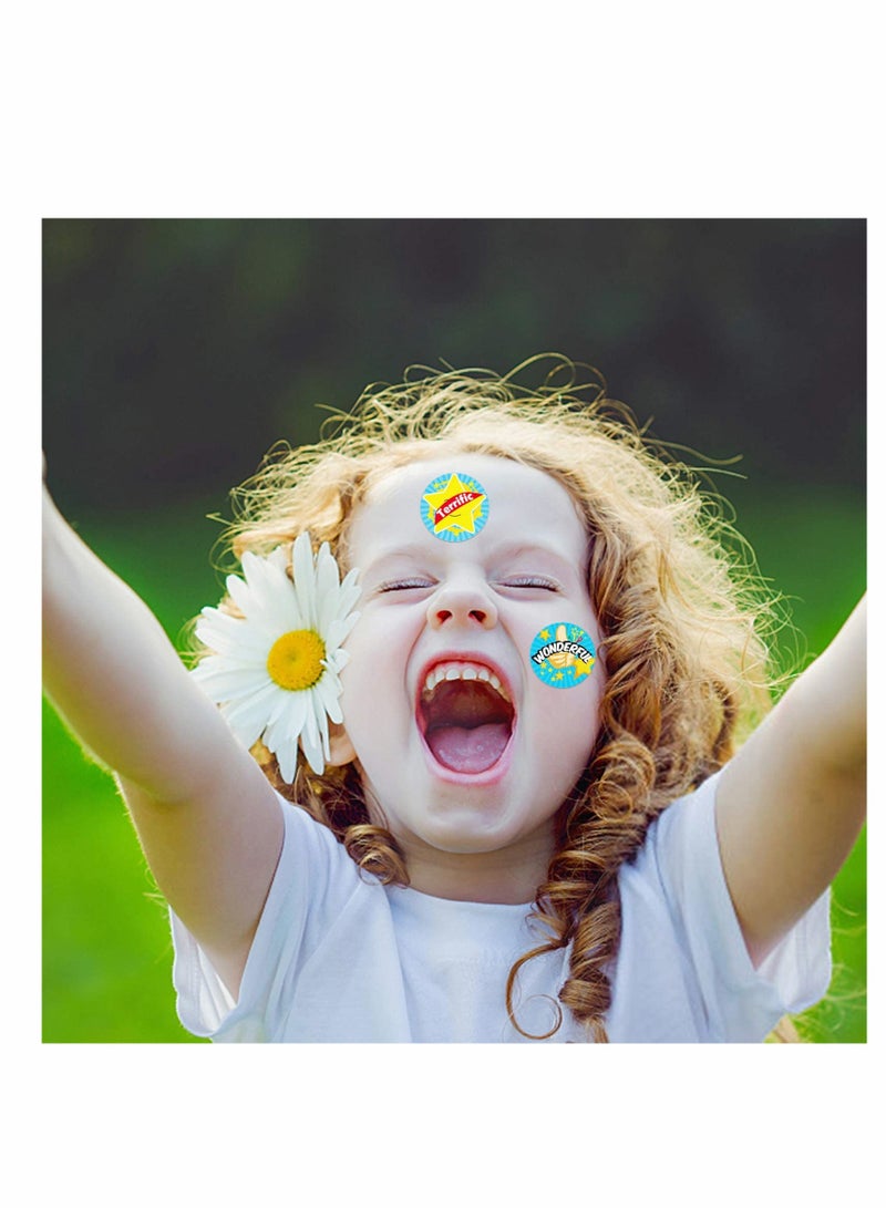 KASTWAVE 1000 PCS Reward Stickers for Teachers,  School Stickers for Kids in 16 Designs, 1 Inch Animal Stickers School Stickers with 16 Assorted Designs for... - Image 4