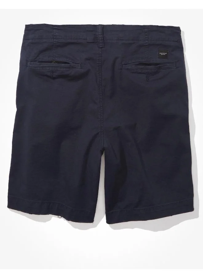 American Eagle AE Flex 9" Lived-In Khaki Short
