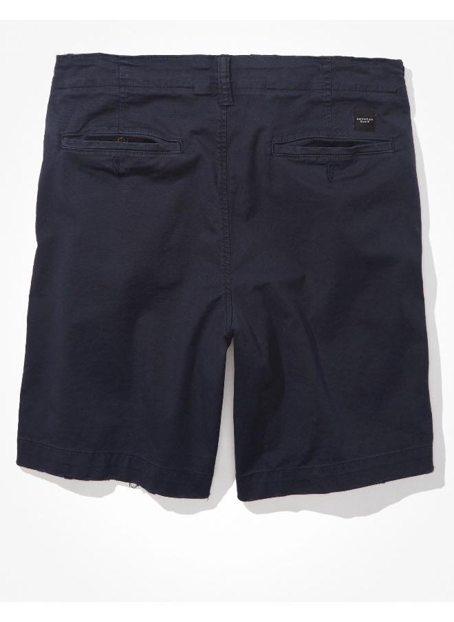 American Eagle - AE Flex 9" Lived-In Khaki Short - Image 1