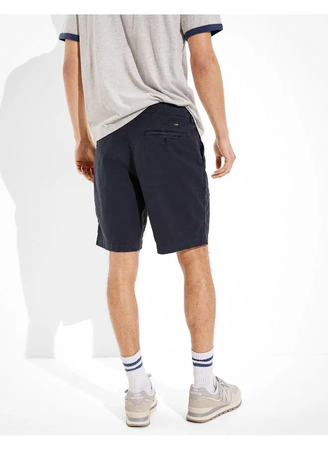 American Eagle AE Flex 9" Lived-In Khaki Short