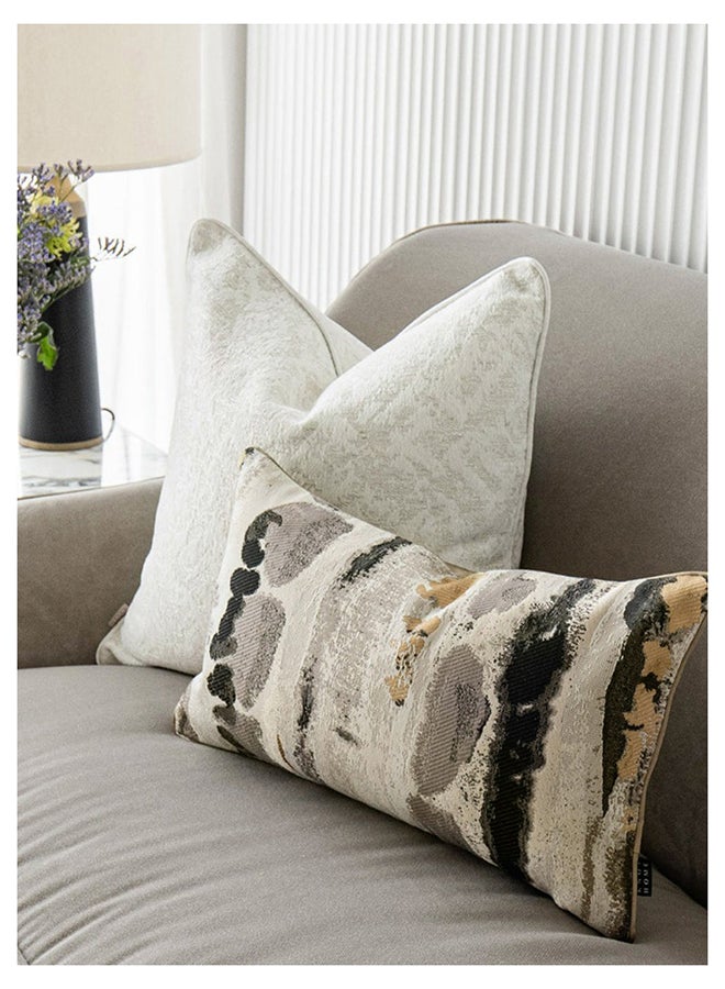 KNOT HOME Cushion Set (With Filler) Jennifer Bundle Pillow Knot Home Cover Case with Fillers for Modern Sofa Contemporary Living Room Bedroom and Office Soft Filling Washable  - Image 4