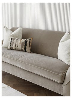 KNOT HOME Cushion Set (With Filler) Jennifer Bundle Pillow Knot Home Cover Case with Fillers for Modern Sofa Contemporary Living Room Bedroom and Office Soft Filling Washable  - Image 3