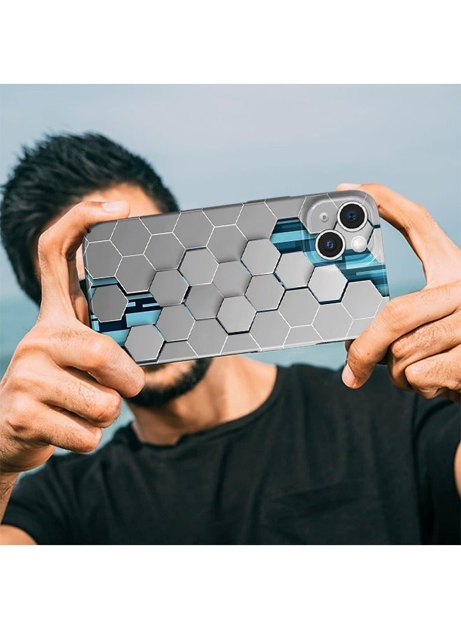 X-level Mobile Phone Case for iPhone 15 with Color Airbrush Process All-Inclusive PC Hard Back Cover Anti-Wear Anti-Shock Anti-Fingerprints Slim and Lightweight Phone Skin - Image 4