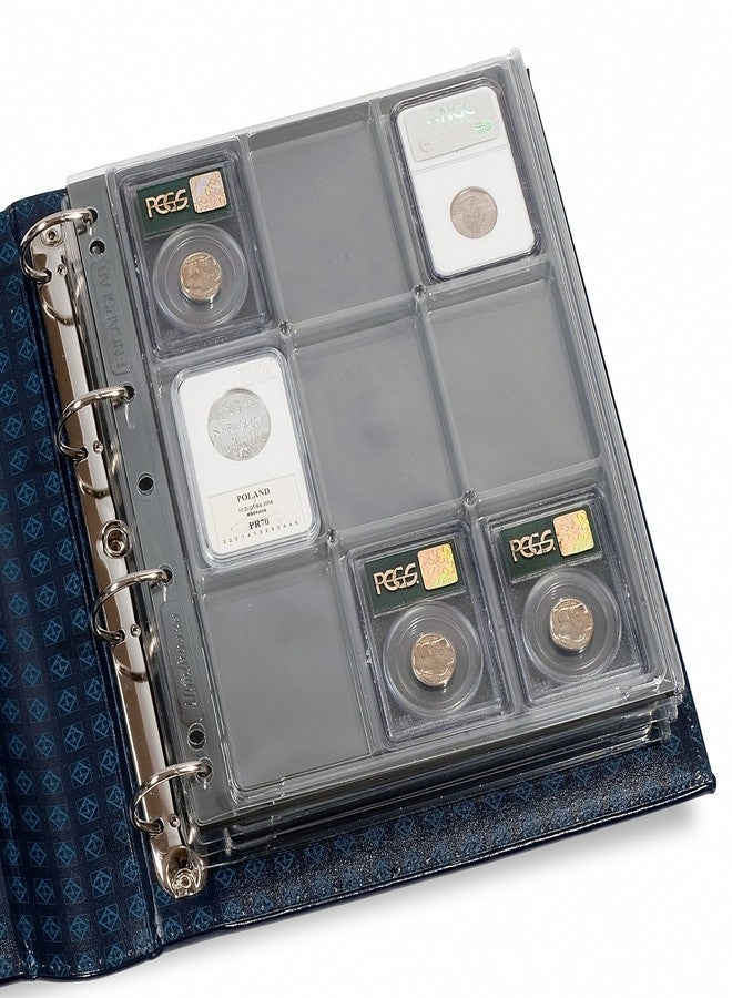 Lighthouse ENCAP Album Pages for Certified or Certified Style Coin Slab Holders PCGS, NGC, ANACS, Premier, Little Bear Elite - Pack of 2 - Image 5