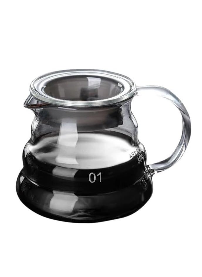 Borosilicate Heat Resistant Glass Coffee Server Pot 300 ML - pzsku/ZD93B9CA5D80FF4542529Z/45/_/1720526145/1c9ee416-e43c-49d9-bd2f-620847dbb7ea