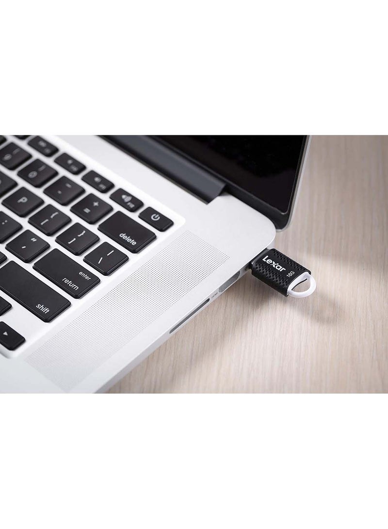 ليكسار جهاز تخزين فلاش JumpDrive V40 سعة 64 جيجابايت USB 2.0، أسود (LJDV40-64GABVNA) - Image 5