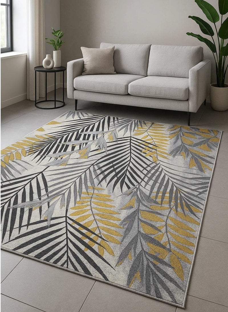 لوفت كابري، سجادة خارجية، سجادة أريكة، سجادة معيشة، مقاس 160×235 سم، قماش، متعدد الألوان، صنع في مصر-504X-Q3 - Image 1