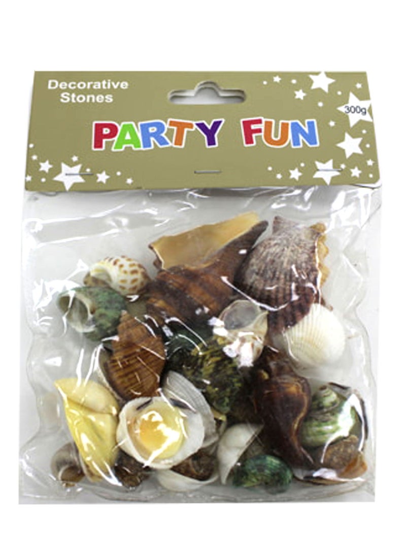 PARTY FUN Shell Decoration - 100g in a Multicolor Packet  - Image 2