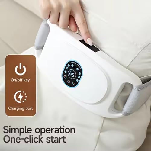 AROGYA Electric Fitness Slimming Massager belt | Tummy Massage Weight Loss, Muscle Pain Body Belt, Belly Vibrating Waist Belt for Weight Loss | Fat Burning belt| Unwanted Belly/Tummy Fat - Image 2