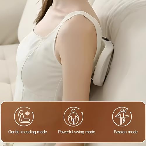 AROGYA Electric Fitness Slimming Massager belt | Tummy Massage Weight Loss, Muscle Pain Body Belt, Belly Vibrating Waist Belt for Weight Loss | Fat Burning belt| Unwanted Belly/Tummy Fat - Image 4