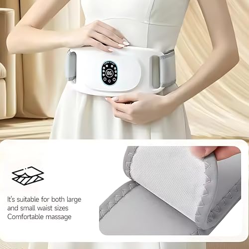 AROGYA Electric Fitness Slimming Massager belt | Tummy Massage Weight Loss, Muscle Pain Body Belt, Belly Vibrating Waist Belt for Weight Loss | Fat Burning belt| Unwanted Belly/Tummy Fat - Image 3