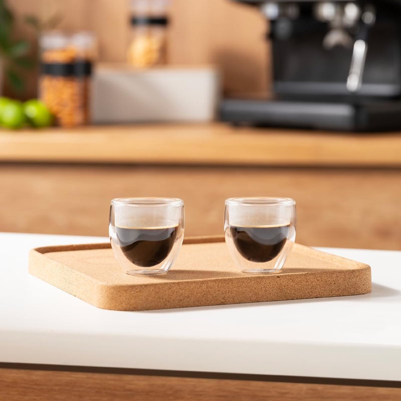 bodum Pavina Double Wall Glass, Clear, Bd 4557 10A, 2 Pieces, , 4557 10, 2 Count Pack of 1 - Image 4