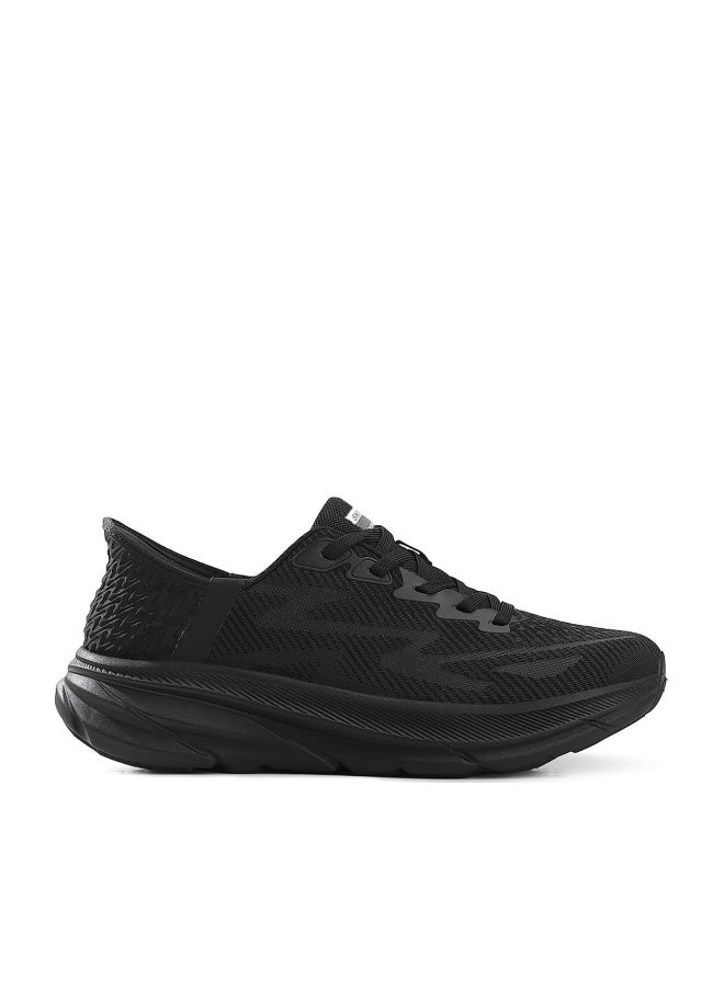 Sky View Athlesiure Supportive Men And Women Hands Free Slip-ins Running Shoes Unisex Cushioned Breathable Athletic Fashion Sneakers Non Slip Walking Tennis Shoes Black - Image 1