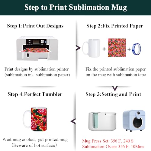 ABBSH Sublimation Mugs, 15oz, 6 Assorted Colors 12Pack - Image 4