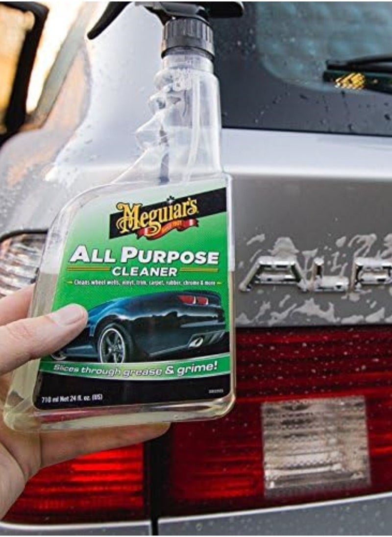 Meguiars Multi-Purpose Car Cleaner 709ml – Removes Dirt, Grease & Oil from Plastic, Rubber, Fabric, Metal & Engine – Made in USA  - Image 5