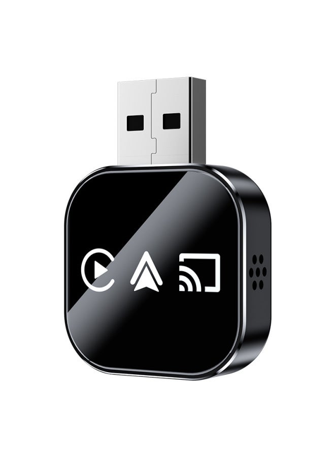 Smart Car Connectivity Box Compatible With Apple Mirroring Screen Projection 3-in-1 Intelligent Android Autocarplay Box - Image 1