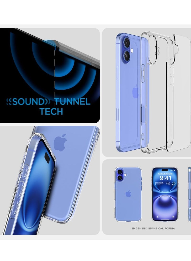 BORTONY iPhone 16 Case Cover 6.1 Inch Scratch Resistant Crystal Clear Soft TPU iPhone 16 Cover Precise Cutouts Slim Fit Protective Case Easy to Install Compatible with Apple iPhone 16 - Image 4