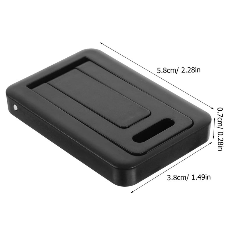 2 Pcs Portable Laptop Stand For Enhanced Cooling Compact Lightweight Design Black - Image 3