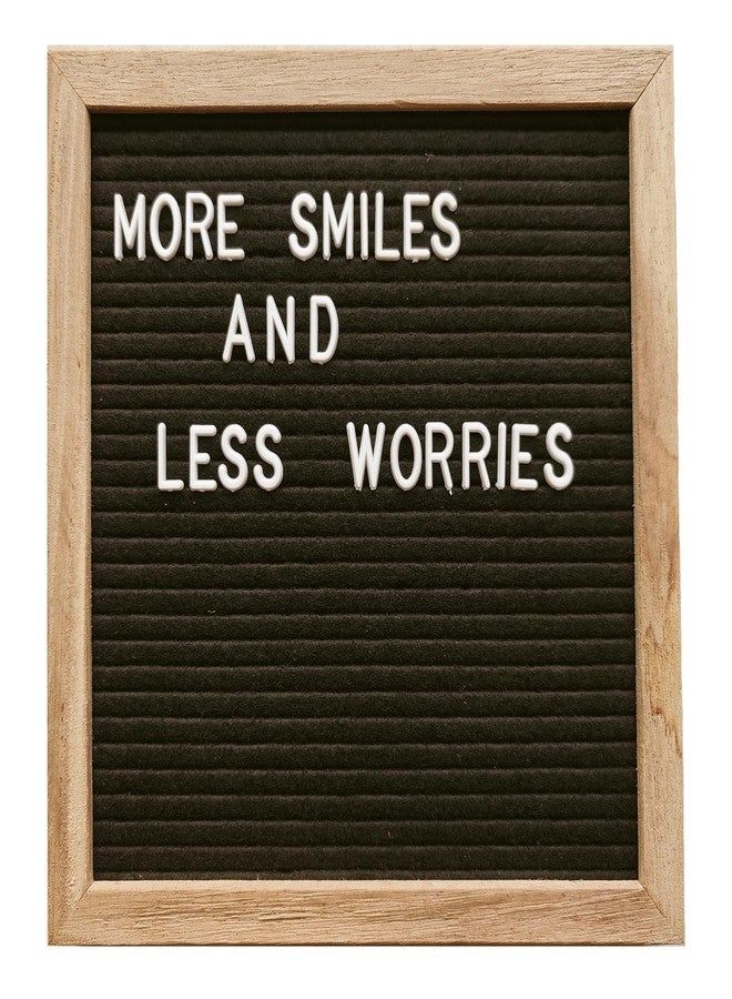 Hiflyer 10 x 10 inch Felt Board Felt Letter Board Sign, Message Board Word Board Letter Boards Sign Bulletin Board Letters, Pregnancy Announcements Baby Announcement Sign (Black) - Image 1