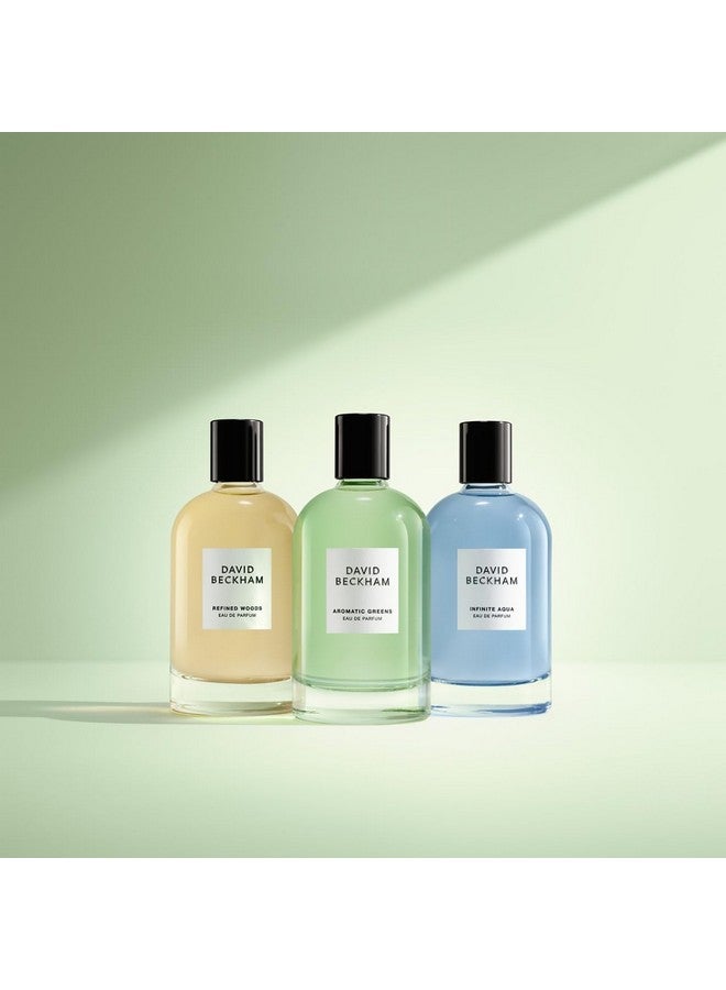 DAVID BECKHAM David Beckham Aromatic Greens Eau de Parfum 3.3 fl oz (Pack of 1), Notes of Lemon, Green Apple, and Cedarwood, Men's Fragrance, Long Lasting, Everyday Fragrance, Travel Size  - Image 5