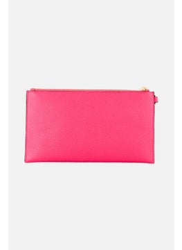 Michael Kors Women Brand Logo Wallet 14 H x 25 L x 1 W cm, Pink  - Image 3