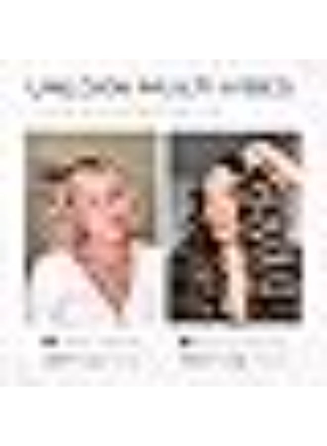 تايمو مكواة تمويج الشعر تايمو روفي 32 مم – جهاز تمويج وتجعيد عميق بتقنية الأيونات، أسطوانة سيراميك تورمالين، مضادة للحروق، سريعة وسهلة الاستخدام، جهد مزدوج، لون وردي - Image 4