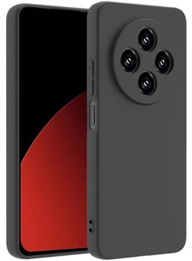 Xiaomi Redmi  Poco C75 Black Slim Fit Soft Back TPU Cover Flexible Silicone Cover for Xiaomi - Image 1