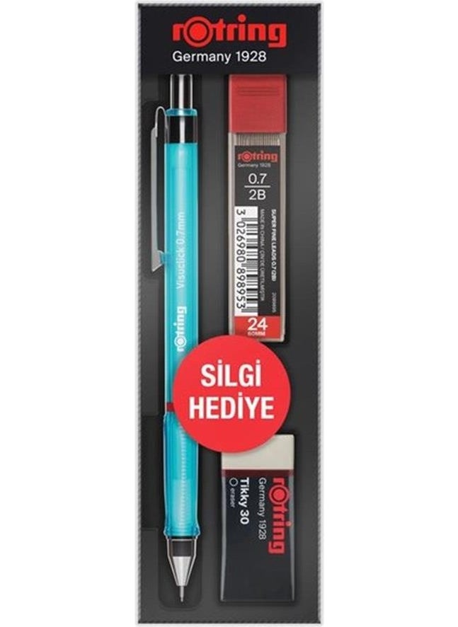 Rotring مجموعة أقلام روترينج فيسوكليك مع طرف وممحاة كهدية  - Image 1