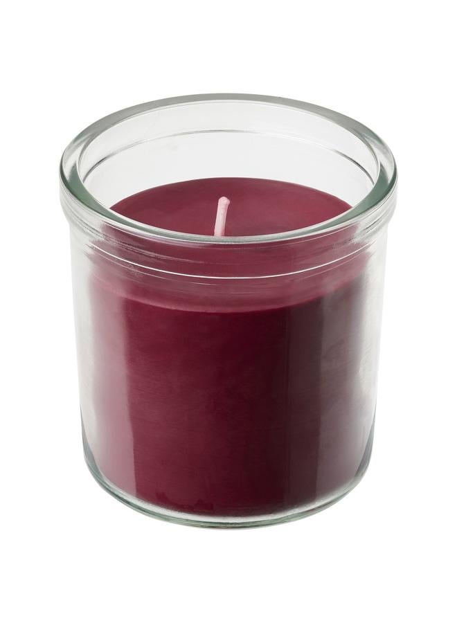 erorex Scented Candle In Glass, Berries/Red, 40 Hr - Image 1