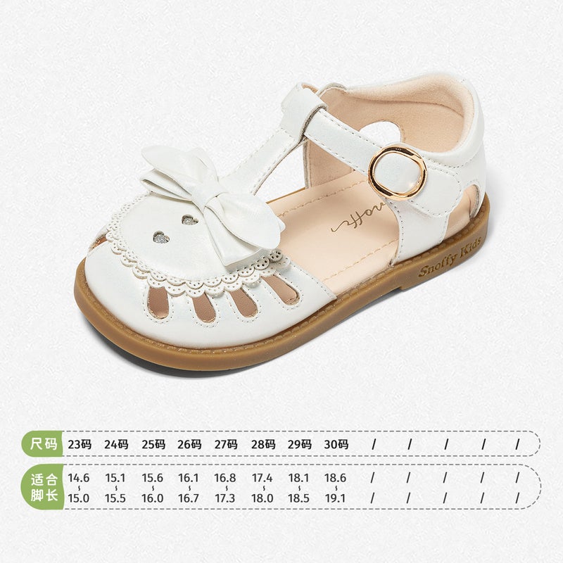 Snafi Girls Sandals Arrival 2025 Girls Princess Shoes Soft Sole Baby Sandals - Image 1