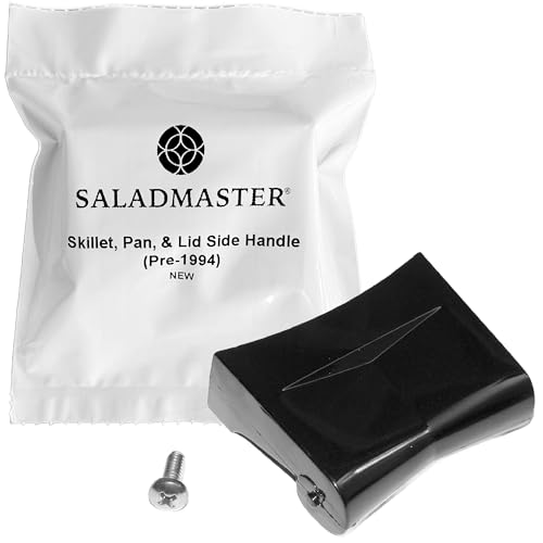 Saladmaster Side Handle Replacement for Pre-1994 Pans, Skillets & Lids – Fits T304-S, Tri-Clad, Colonial – Includes 1 Handle & Screw - Image 1
