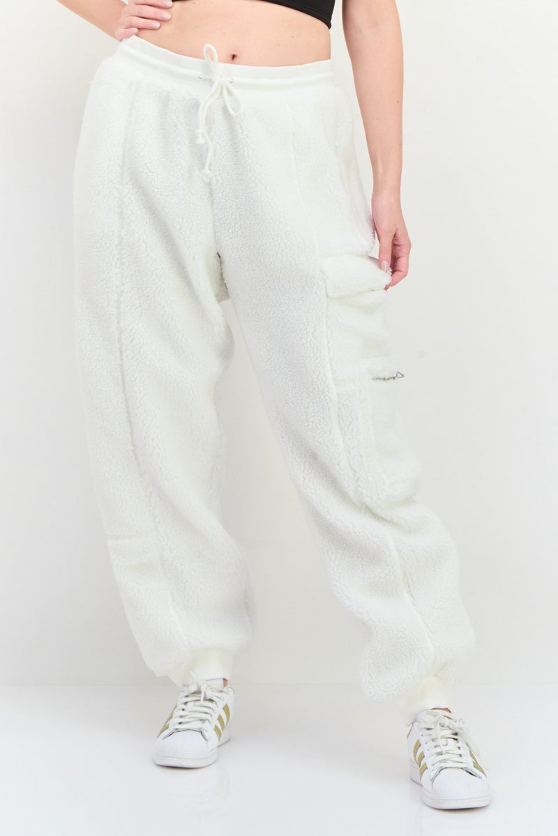 Adidas Adidas x Ivy Park Women Sportswear Fit Training Pants, White  - Image 1