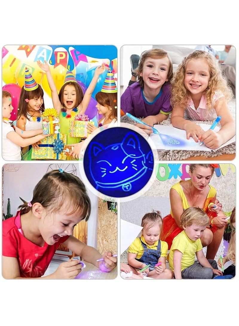 Invisible Ink Pen Secret Spy Party Favors with UV Light for kids - 5pcs - Image 5