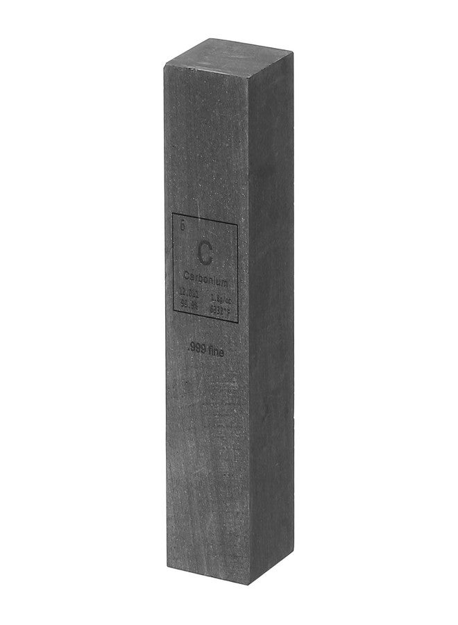 PATIKIL Carbon Cube, 0.5x0.5x2 C Density Stick High Density Element Rod Unique Metal Cube Periodic Table of Elements Collections Lab Experiment Teacher Scientific Classes - Image 1