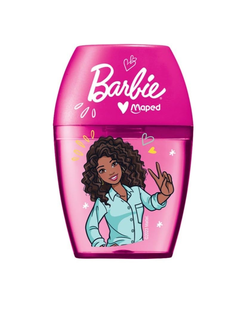 Maped مجموعة أدوات مكتبية مدرسية باربي مكونة من 4 قطع متعددة الألوان - Image 5