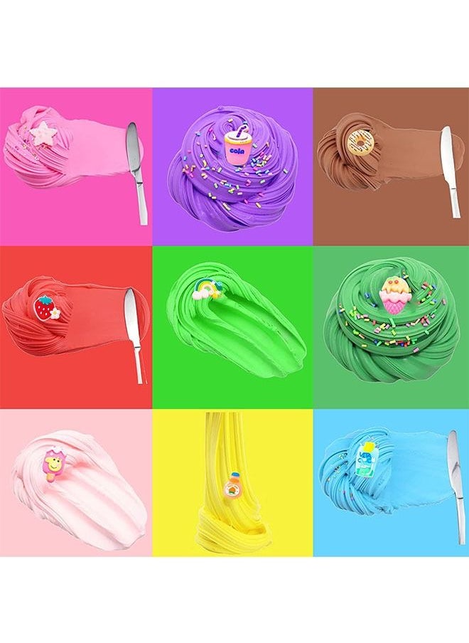 YelaJoy Butter Slime Kit 10 Pack, Suitable for Parties, Fragrant, Soft and Non Stick, Gift for Boys and Girls, Stress Relieving Slime Bulk for Boys and Girls' Game Ice Cream Mold Filling  - Image 5