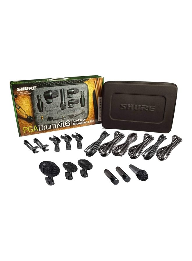 Shure PG ALTA 6-Piece Drum Microphone Kit PGADRUMKIT6 Black - Image 2