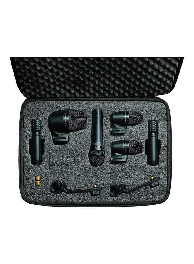 Shure PG ALTA 6-Piece Drum Microphone Kit PGADRUMKIT6 Black - Image 1