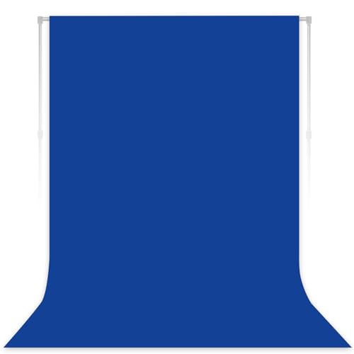 LYLYCTY Blue Background Cloth Photography Props 5x7ft Royal Blue Background Props for Character Commodity Shooting LY99 - Image 1